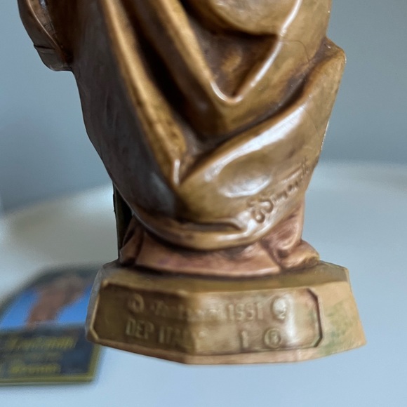 Vintage Fontanini Heirloom Nativity 5” Collection Joseph With Box and St… - Picture 4 of 6